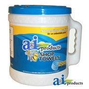 A & I PRODUCTS Shop Towel Bucket (sold in lots of 2) 24" x10" x8" A-ST200